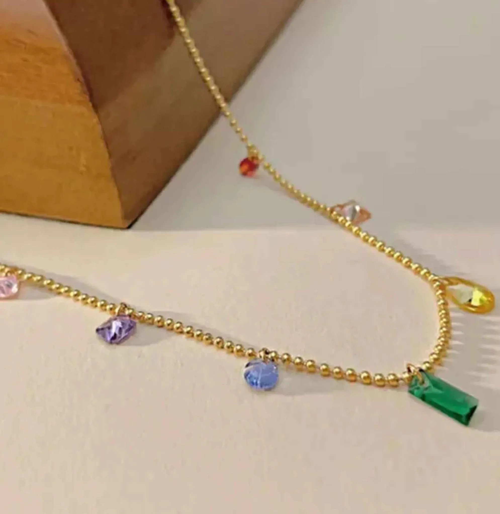 Rainbow Necklace for Women