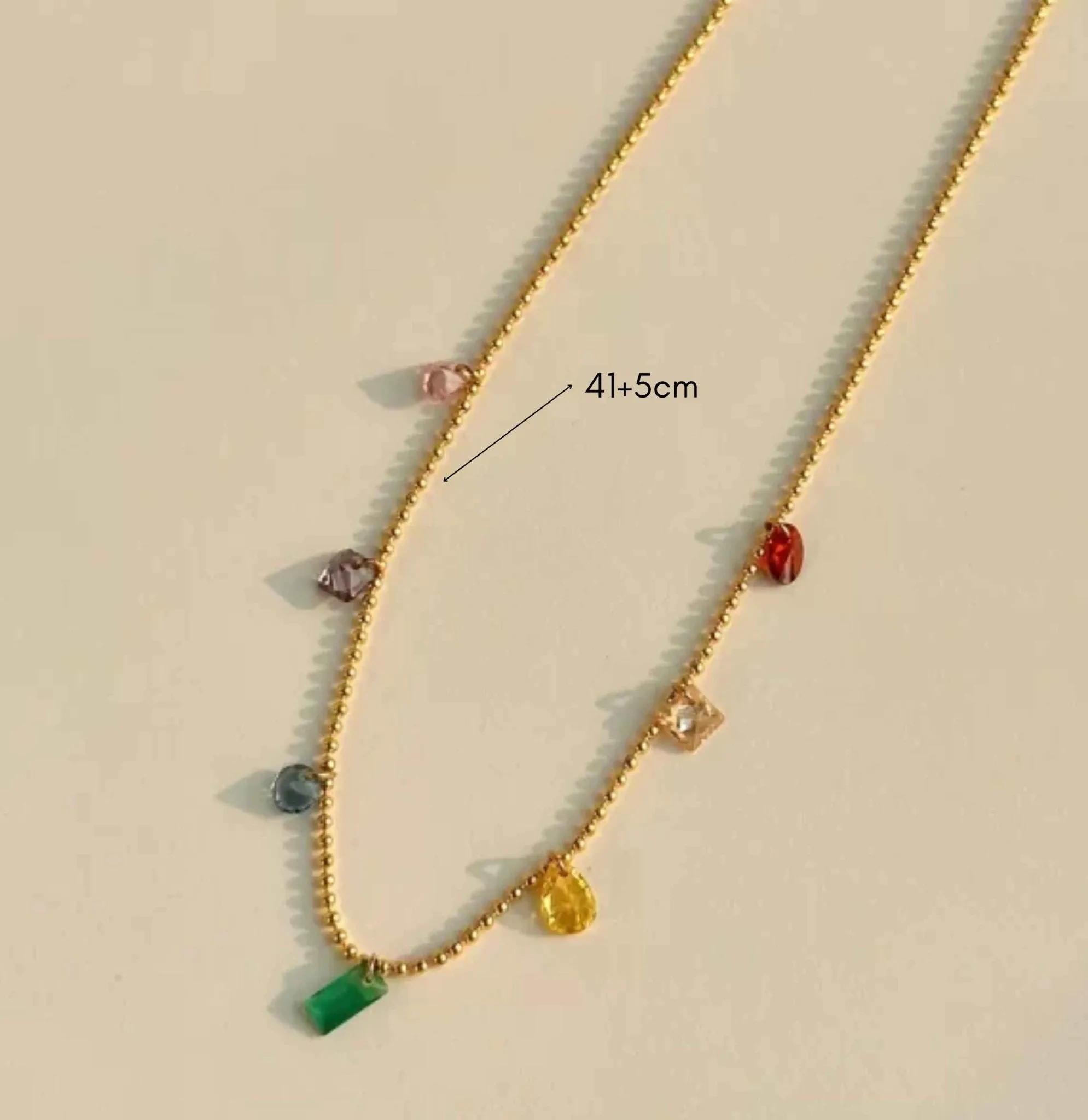 Rainbow Necklace for Women