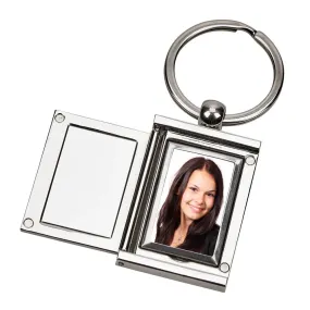 Rectangular Locket Keychain