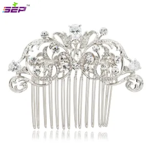 Rhinestone Crystal Drop Zircon Bridal Wedding Hair Side Comb  Wedding Hair CO2253R