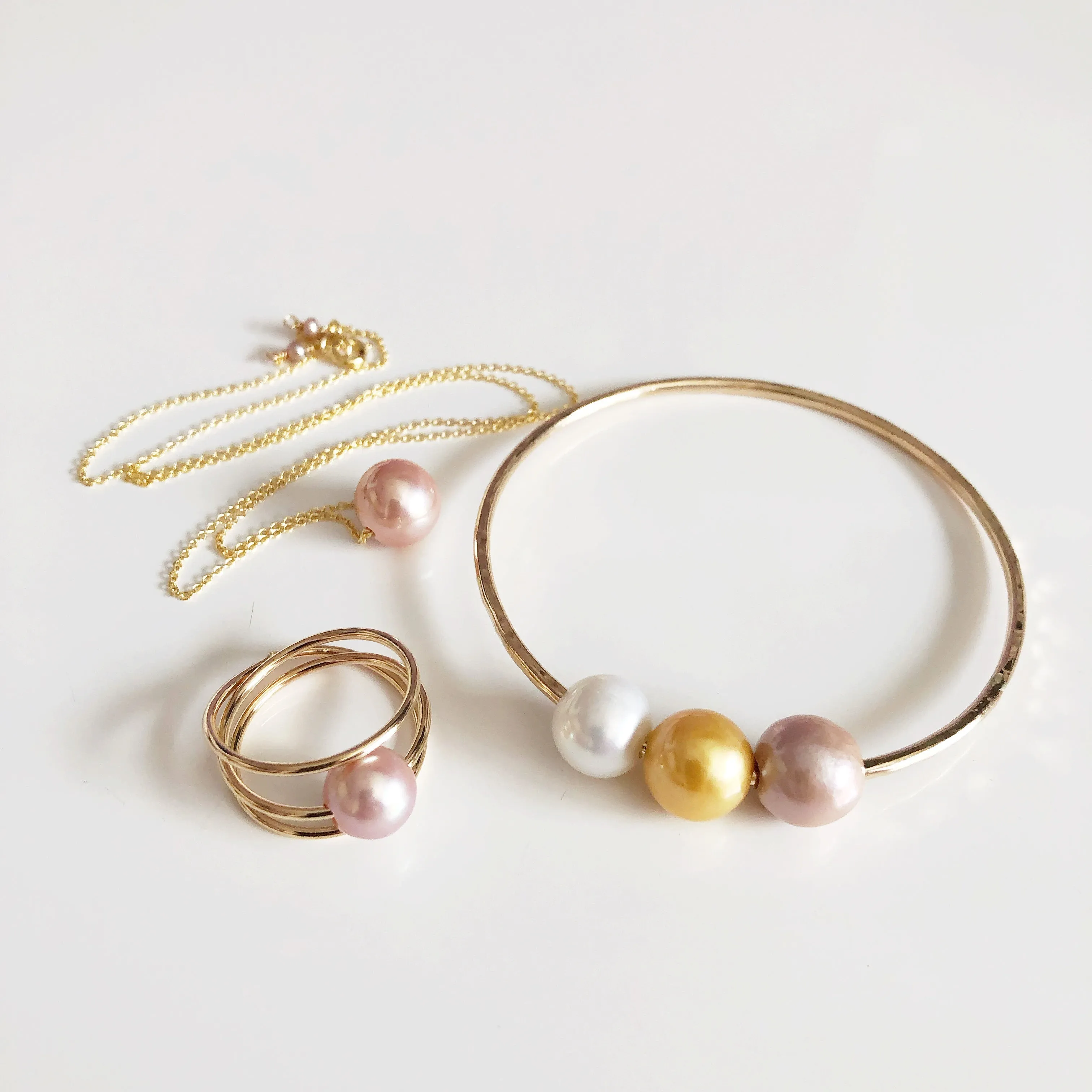 Ring LOELA - pink pearl (R187)