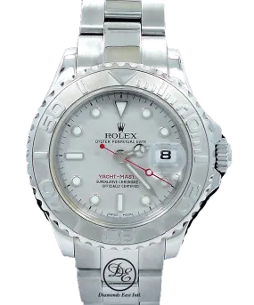 ROLEX LADY'S YACHT-MASTER 169622 PLATINUM BEZEL OYSTER PERPETUAL