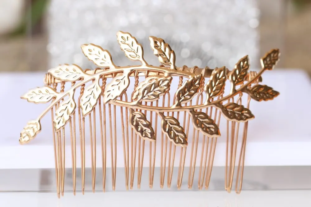 Rose Gold Hair Comb