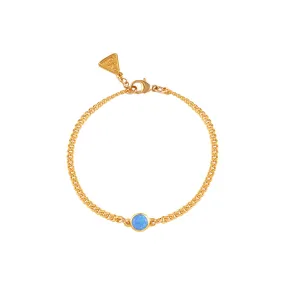 ROUND CZELLINE OPAL BRACELET