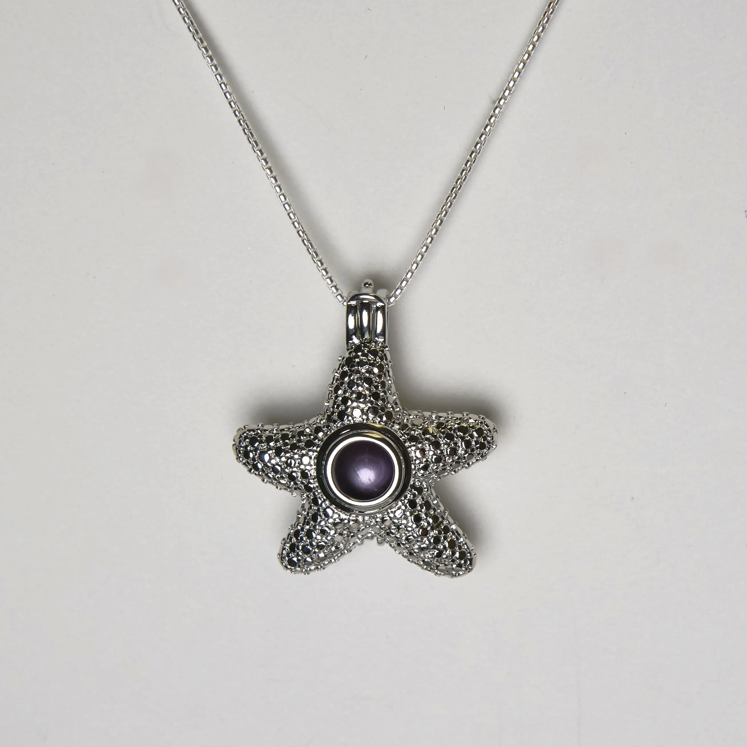 Sea Star Cage Necklace