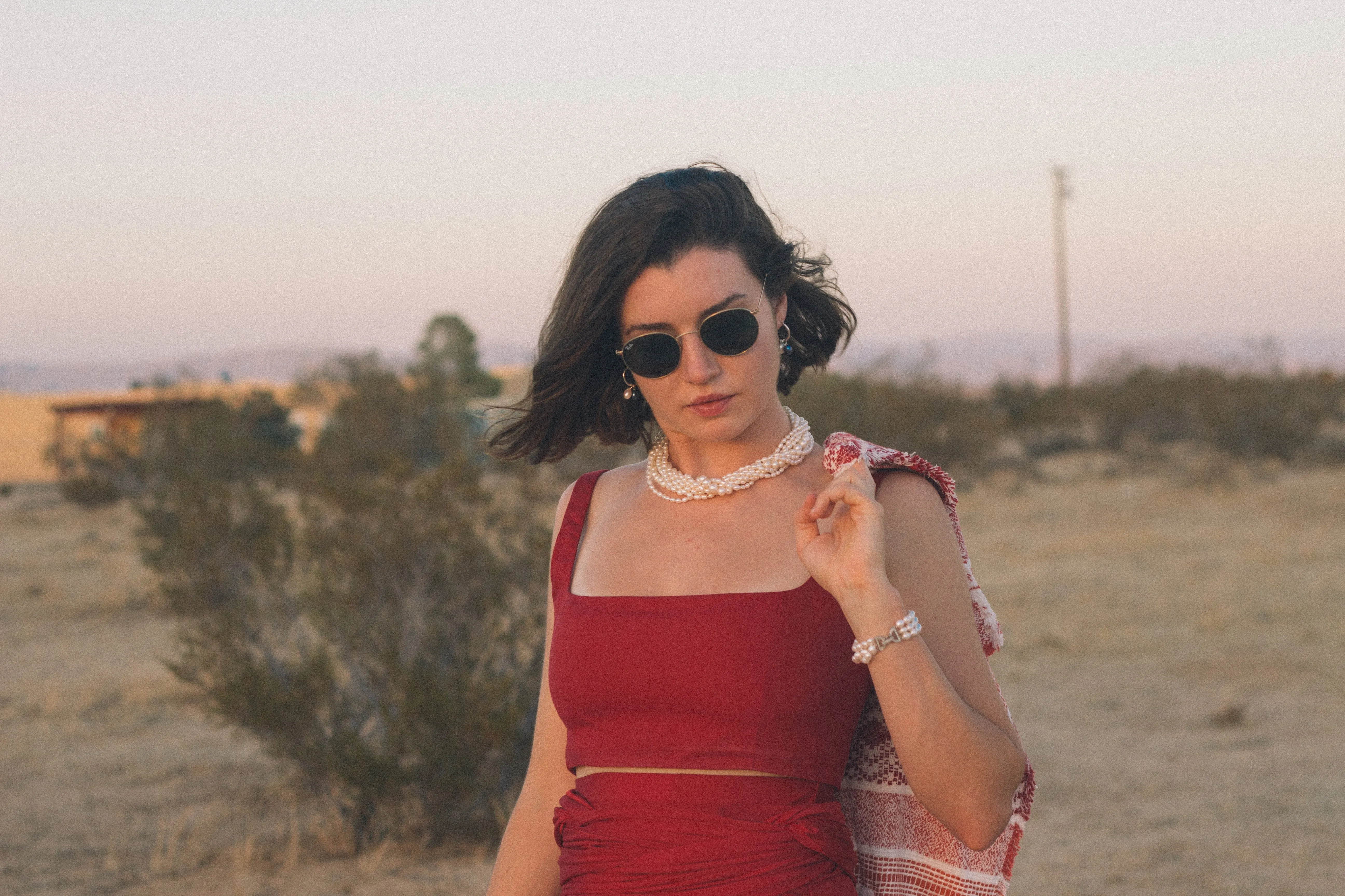 Seed pearl choker