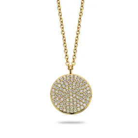 Sparkle locket gold