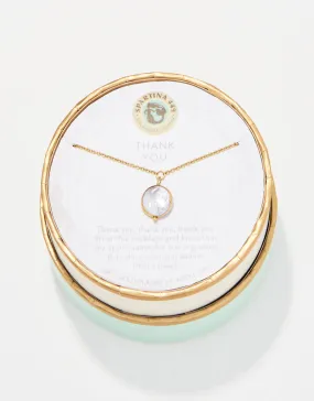 Spartina 449 Sea La Vie Necklace Thank You/Coin