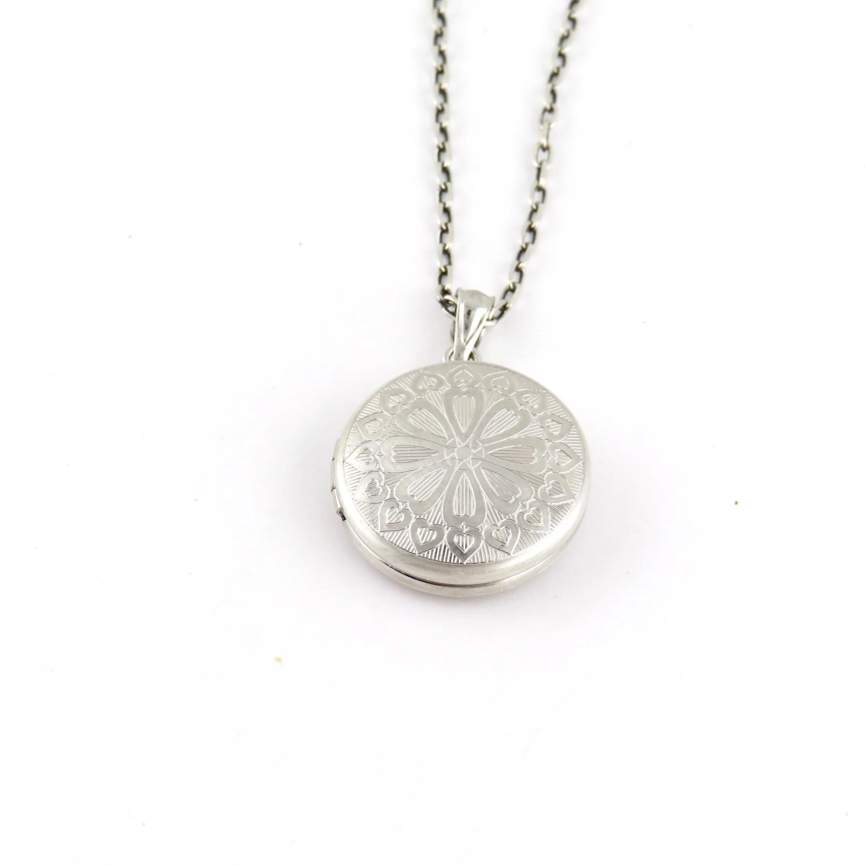 Sterling Silver Locket Necklace