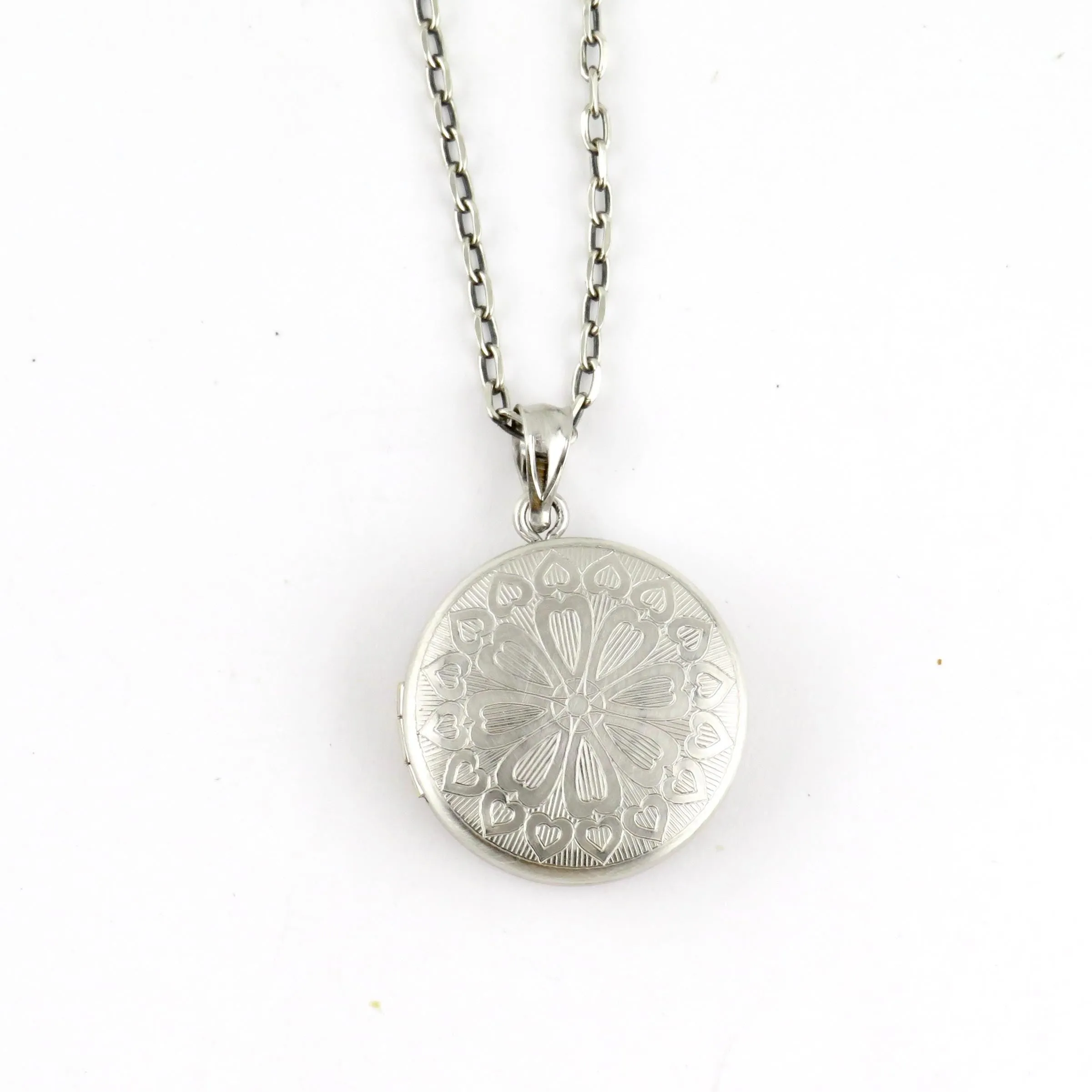 Sterling Silver Locket Necklace