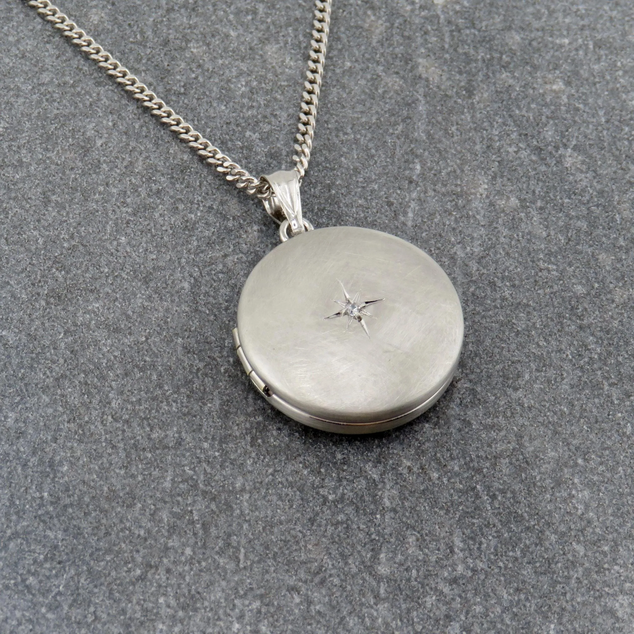 Sterling Silver Locket Necklace