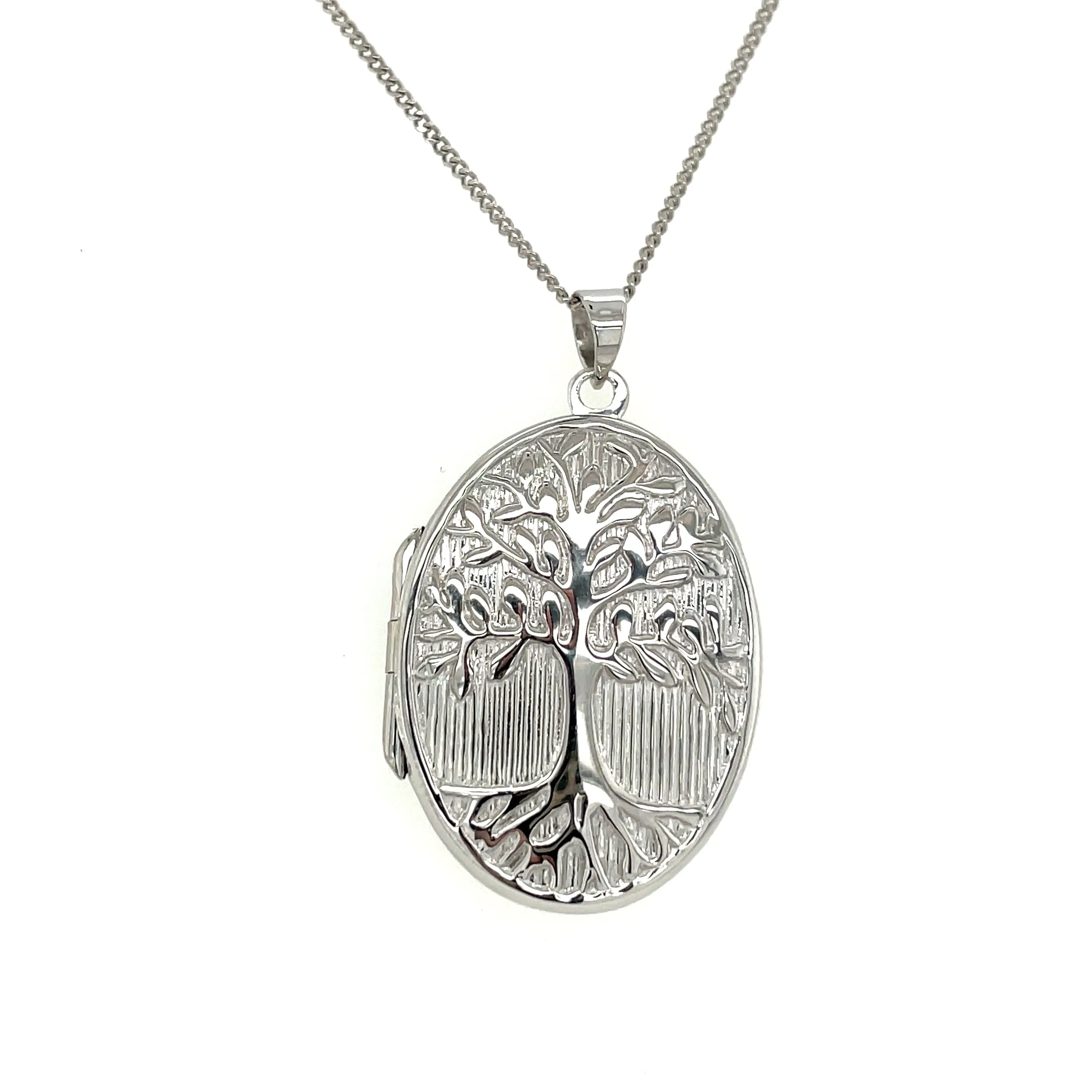 Sterling Silver Tree of Life Locket