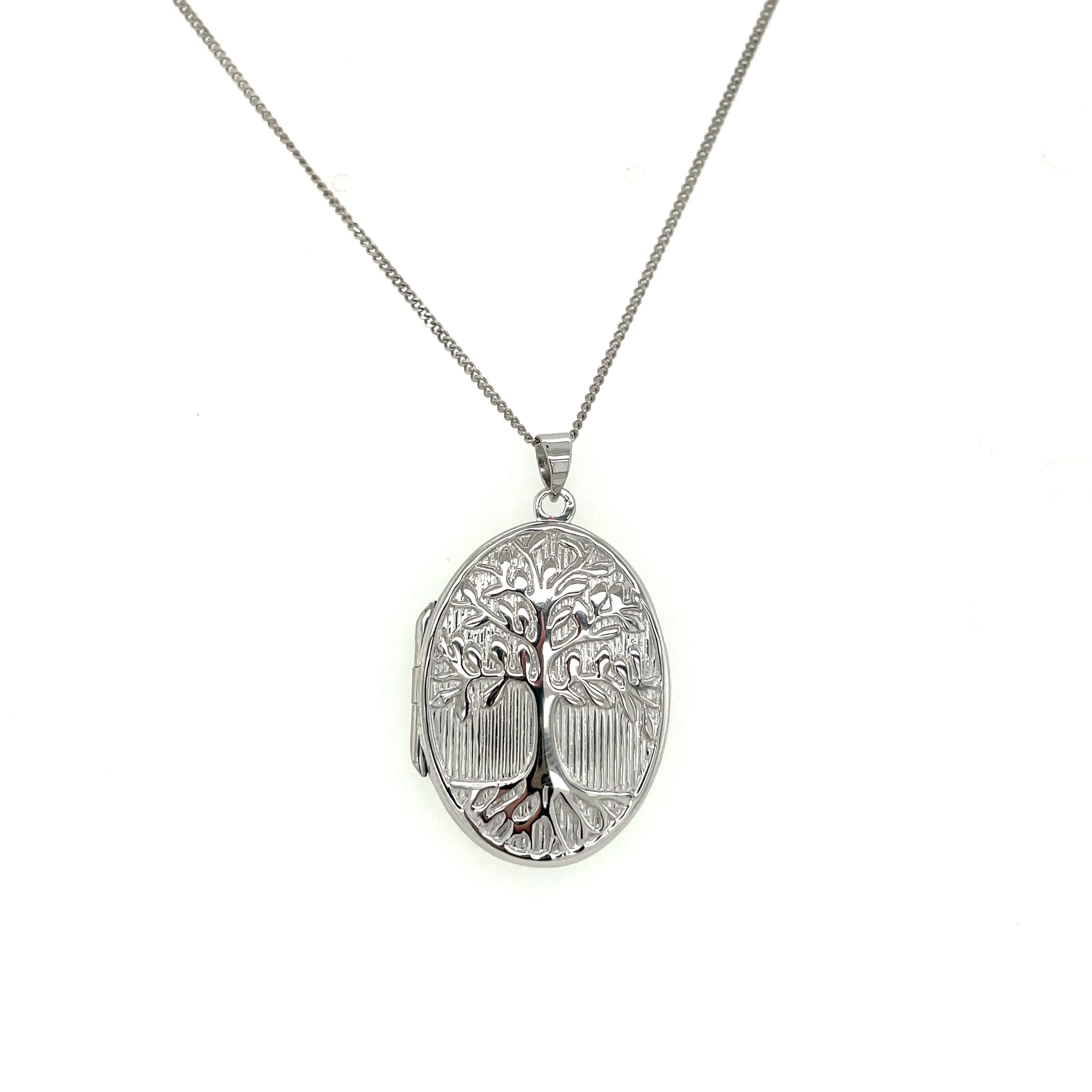 Sterling Silver Tree of Life Locket