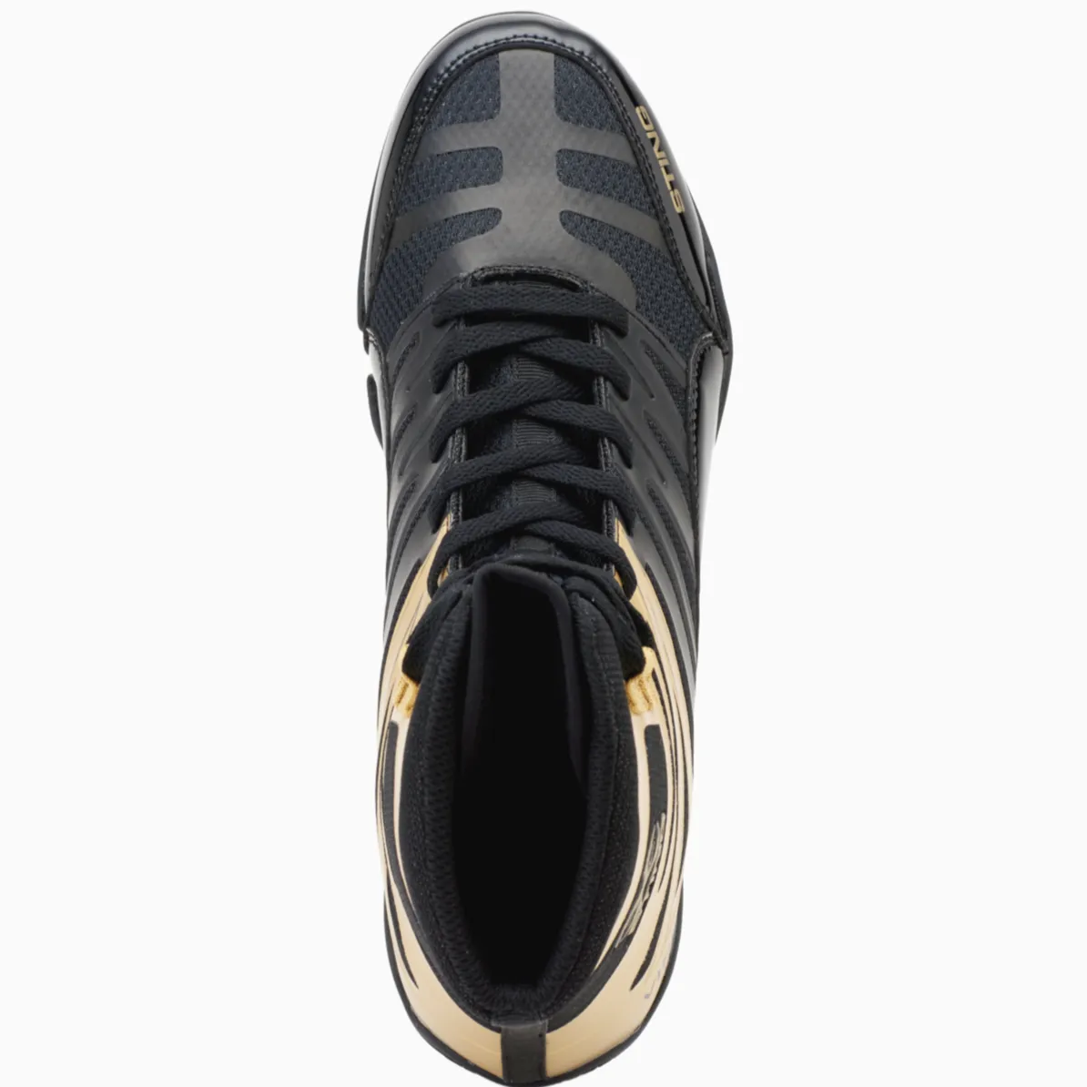 Sting Viper Boxing Shoe - Black/Gold