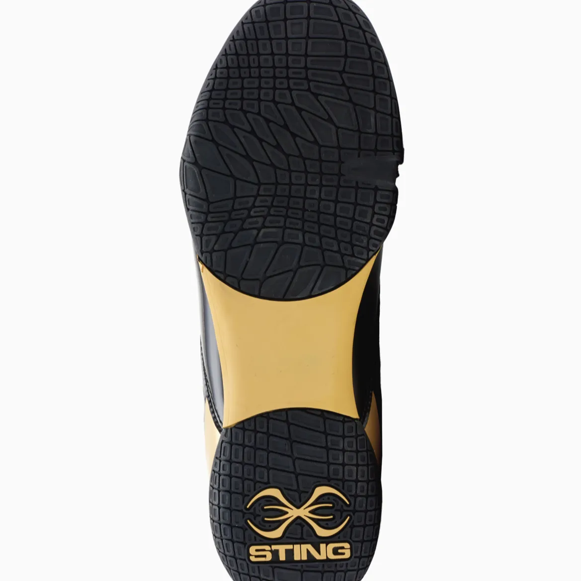 Sting Viper Boxing Shoe - Black/Gold