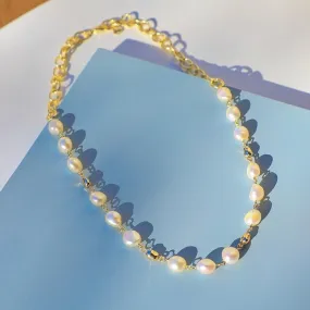 Stranded Baroque Pearl Necklace