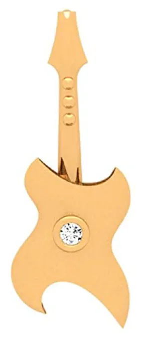 Symphonic Grace Of Yellow Gold Pendant For Women