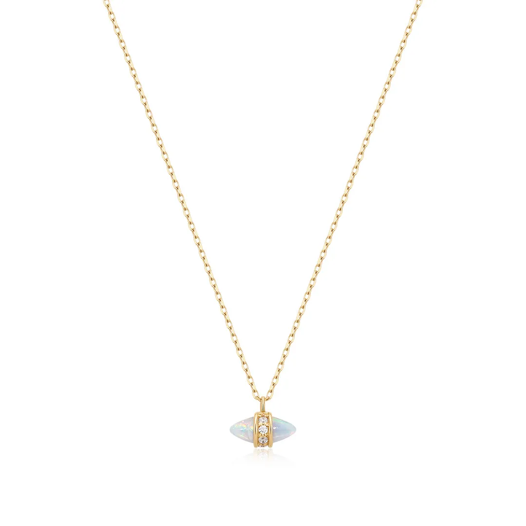 TAMMY | Double Opal Necklace