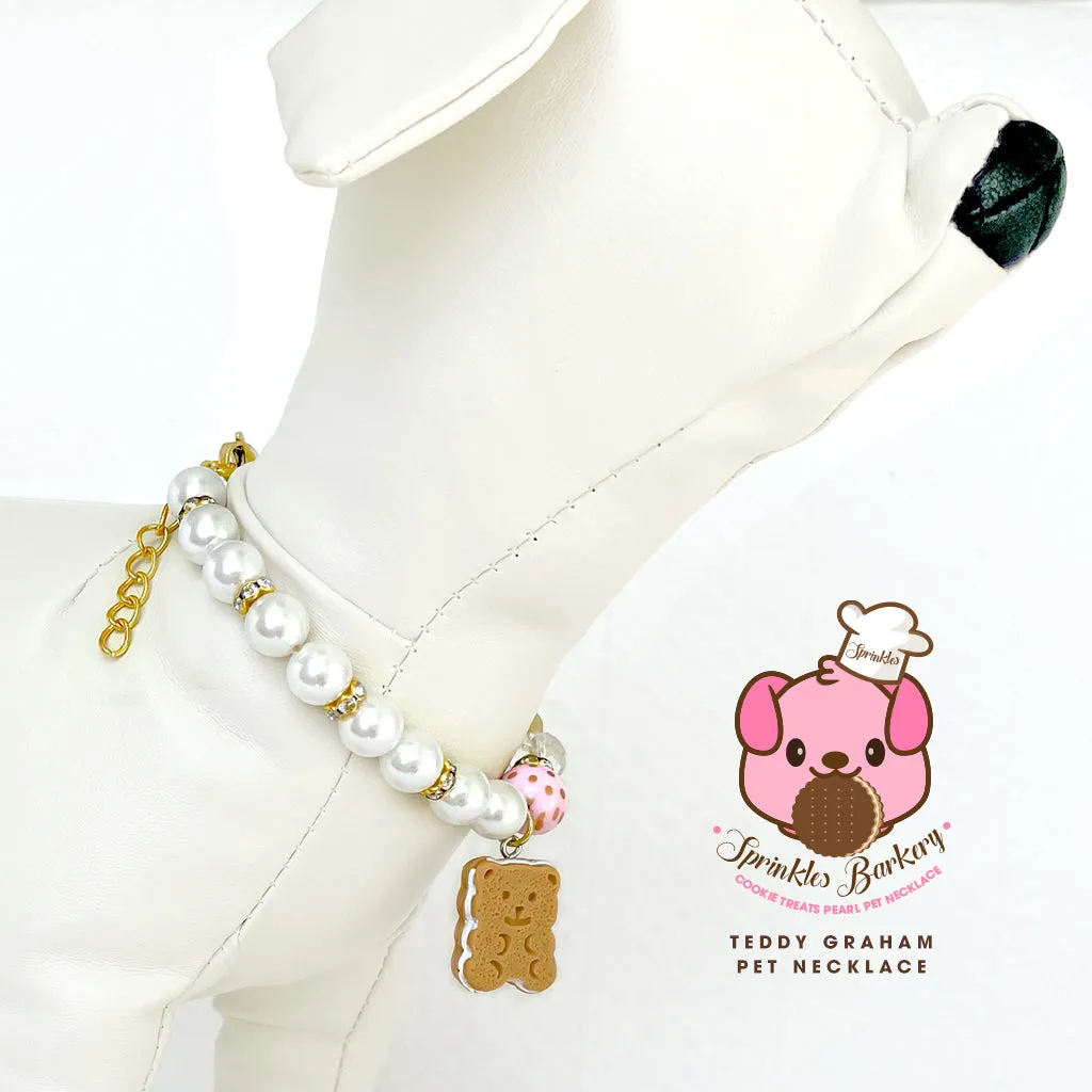 Teddy Graham Dog Necklace Cat Necklace Luxury Pet Jewelry