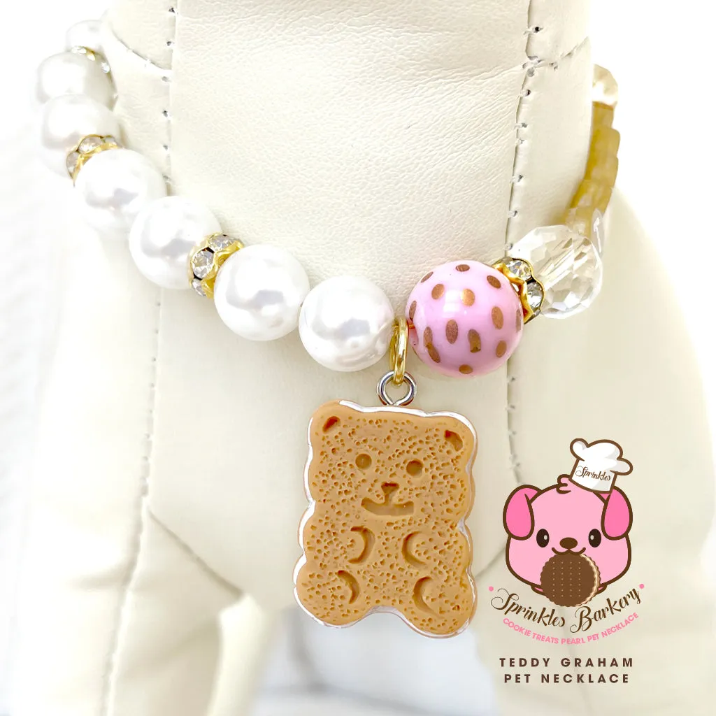 Teddy Graham Dog Necklace Cat Necklace Luxury Pet Jewelry