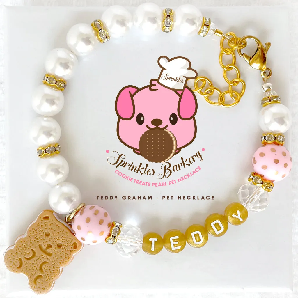 Teddy Graham Dog Necklace Cat Necklace Luxury Pet Jewelry