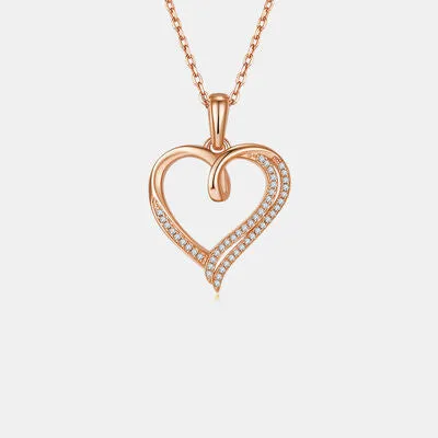 TEEK - Standard 925 SS Heart Shape Necklace