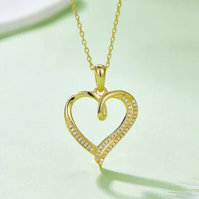 TEEK - Standard 925 SS Heart Shape Necklace