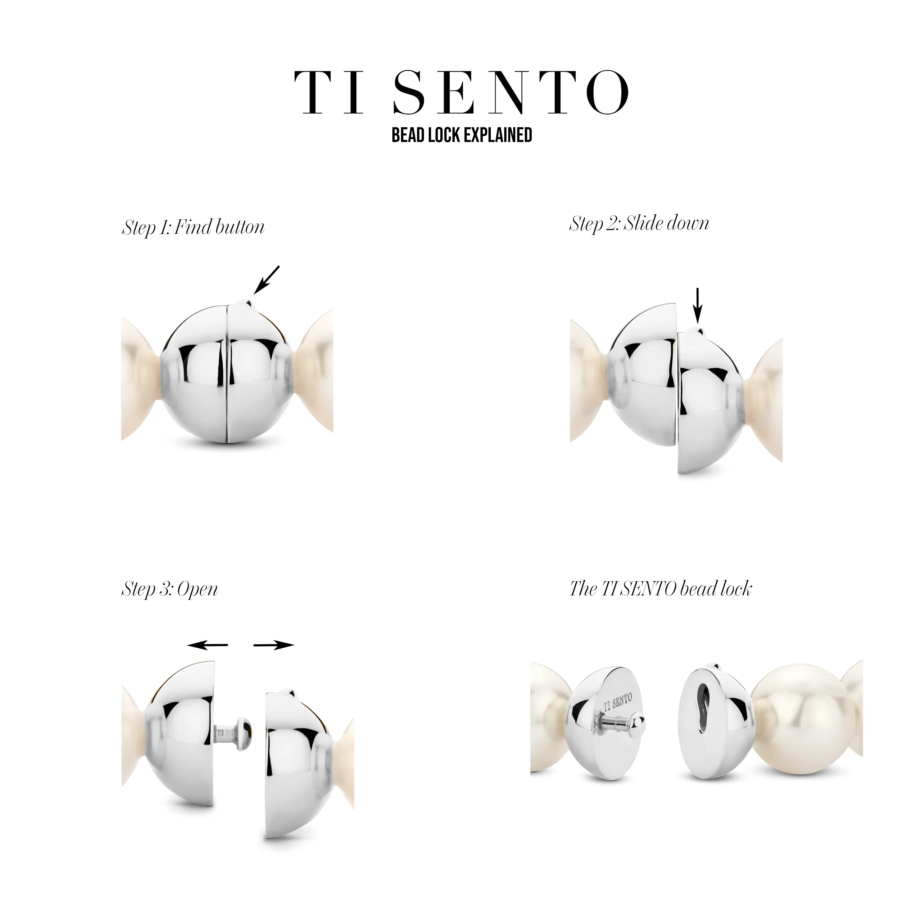 TI SENTO Bracelet 23012PW