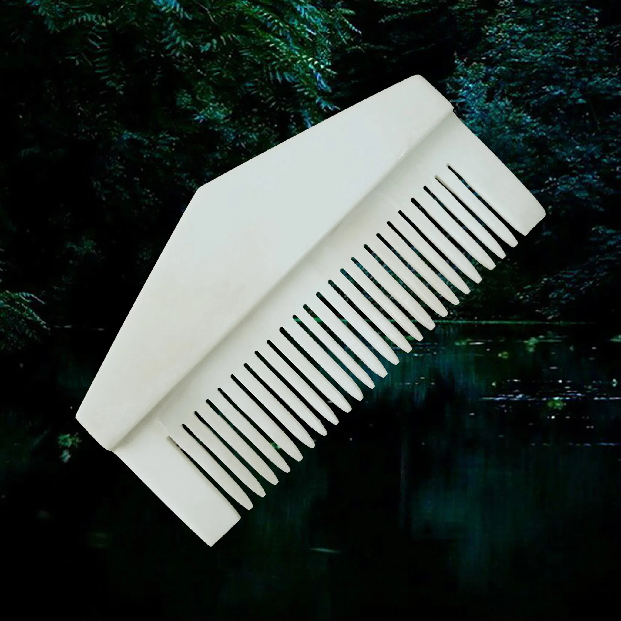 Triangular Bone Viking Comb