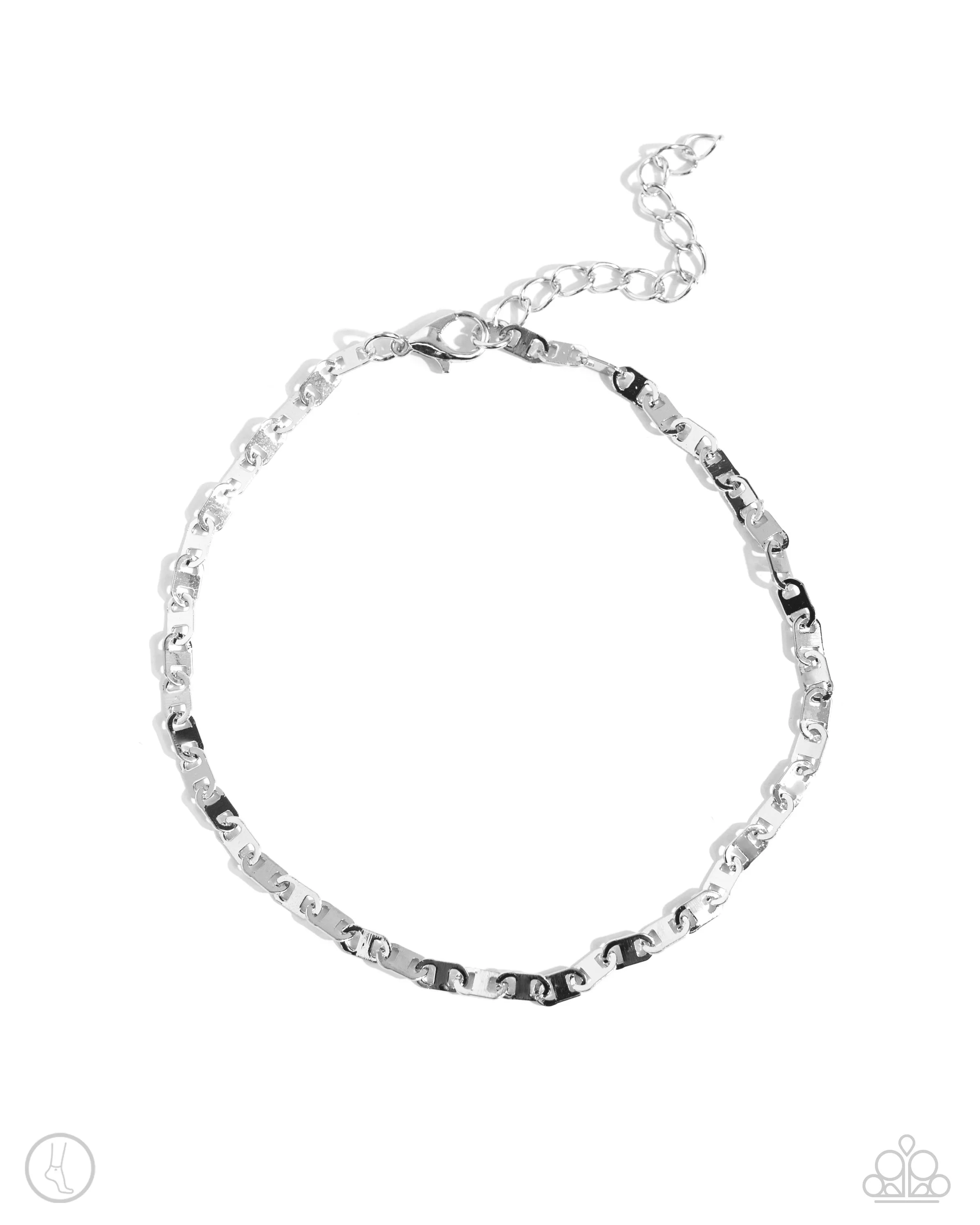 Urban Anklet Linked Legacy - Silver