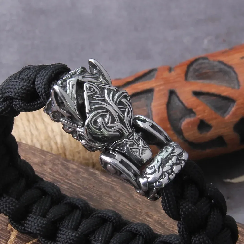 Wolf Viking Bracelet