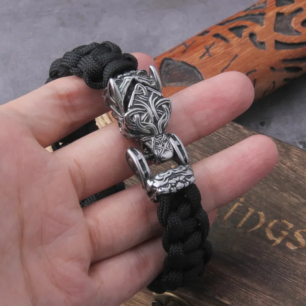 Wolf Viking Bracelet