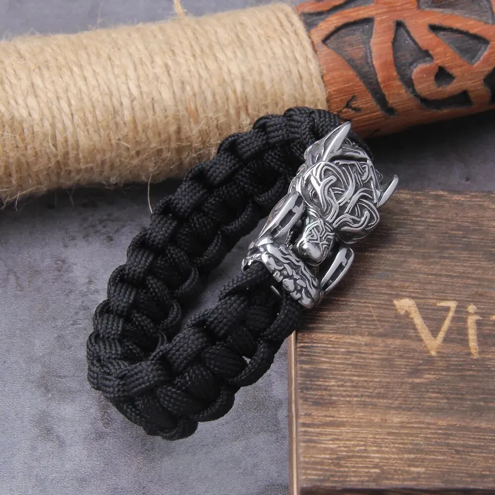 Wolf Viking Bracelet